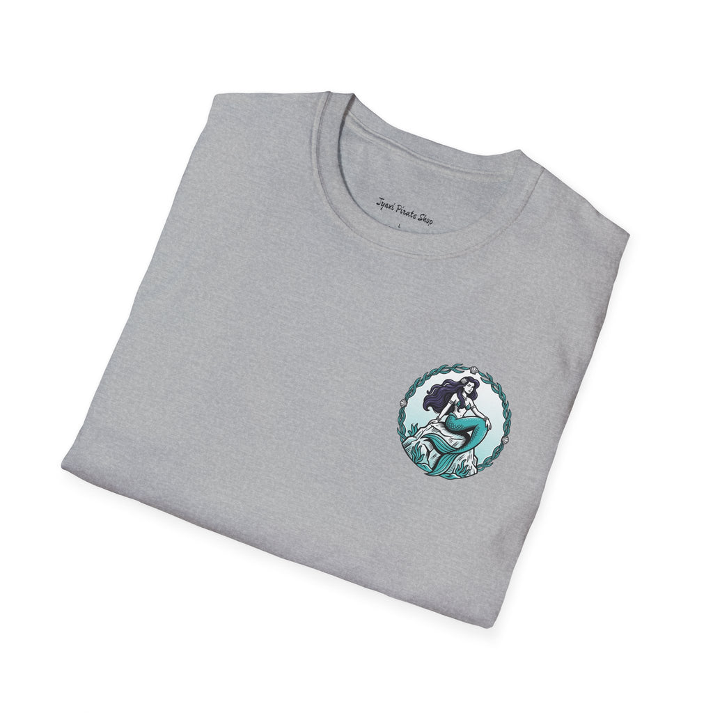 Mermaid Graphic T-Shirt — Vintage Sea Siren Illustration