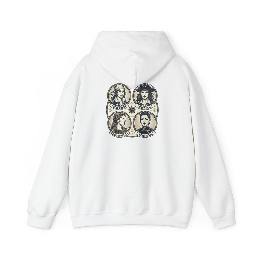 Witch Sisters Portrait Hoodie – Great Female Pirates Crew Pullover
