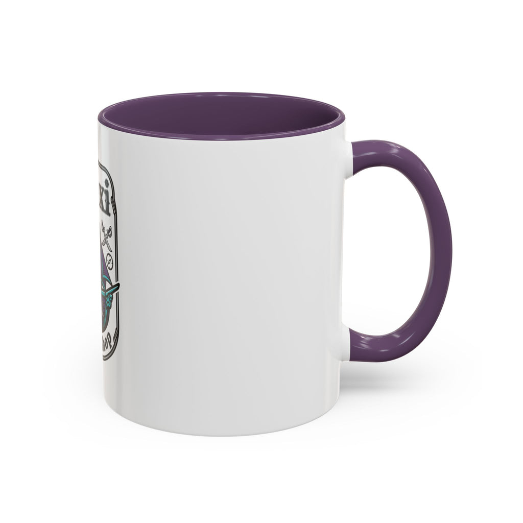 Jynxi Pirate Shop Accent Coffee Mug – Nautical Ship Logo Ceramic Mug (11/15oz)