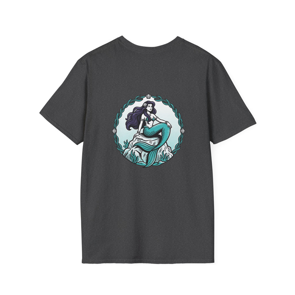 Mermaid Graphic T-Shirt — Vintage Sea Siren Illustration