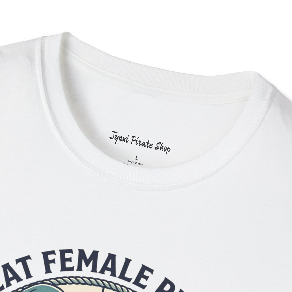 T-Shirt — Great Female Pirates Vintage Illustration Tee