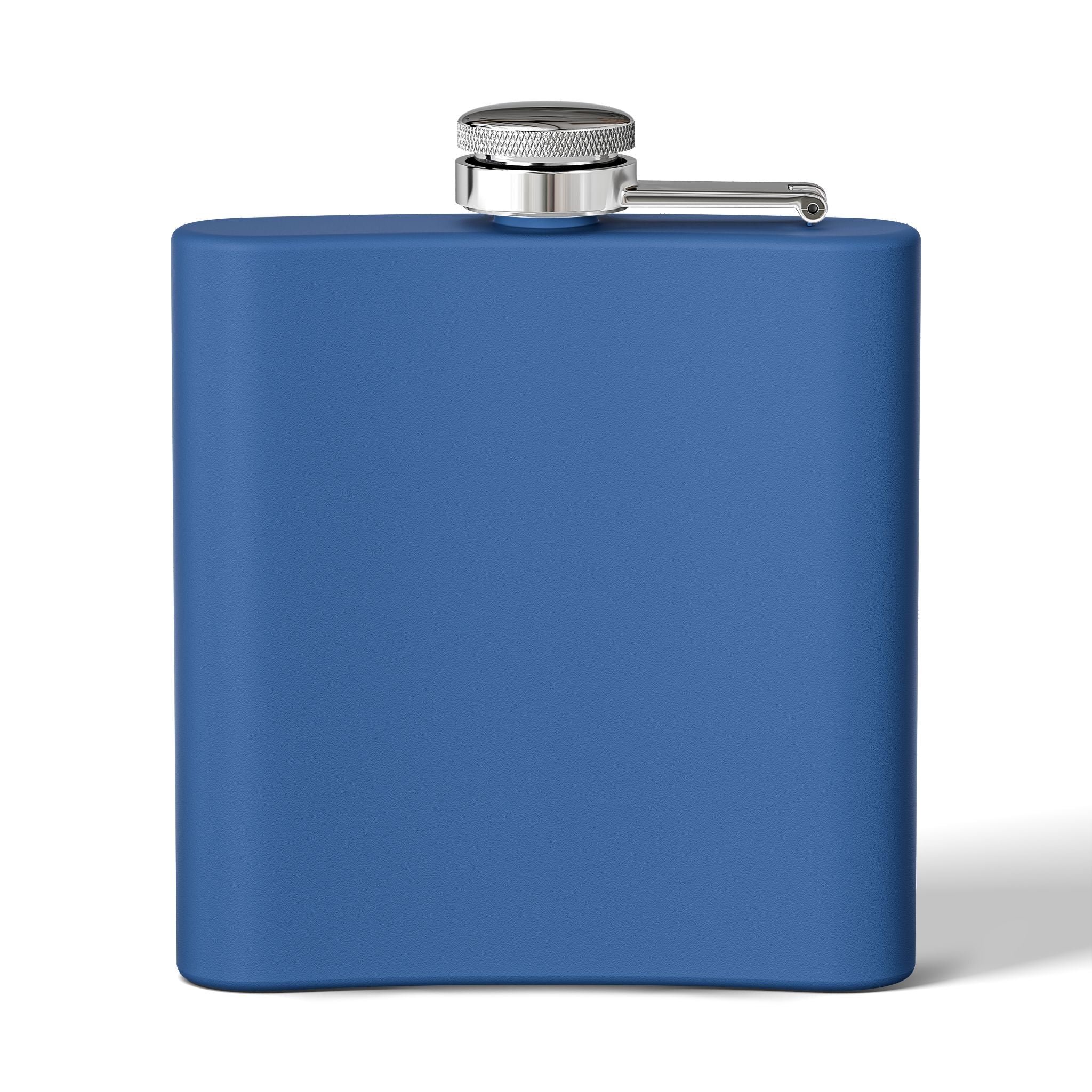 Nautical Pirate Ship Flask — 6oz Stainless Steel Hip Flask with Stormy Seas Design
