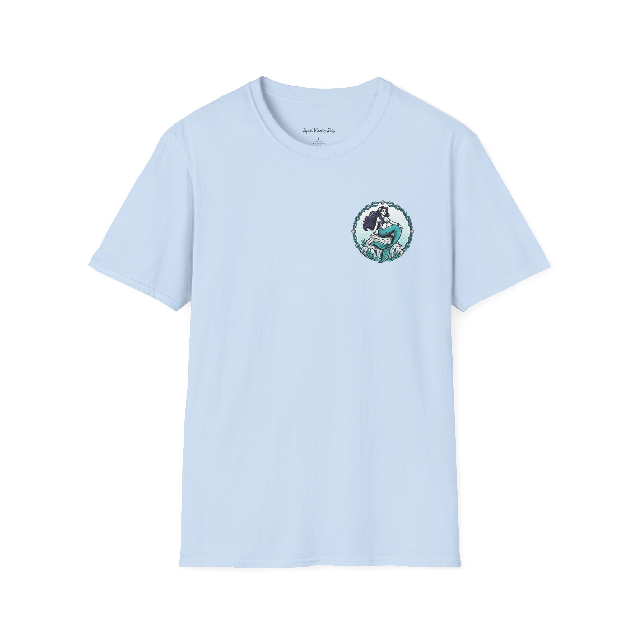 Mermaid Graphic T-Shirt — Vintage Sea Siren Illustration