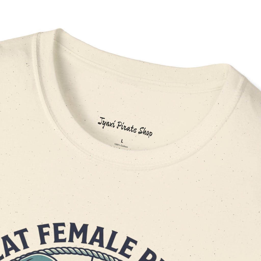 T-Shirt — Great Female Pirates Vintage Illustration Tee