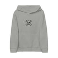 Kids Skull & Crossbones Embroidered Hoodie — Cute Pirate Fleece for Boys & Girls
