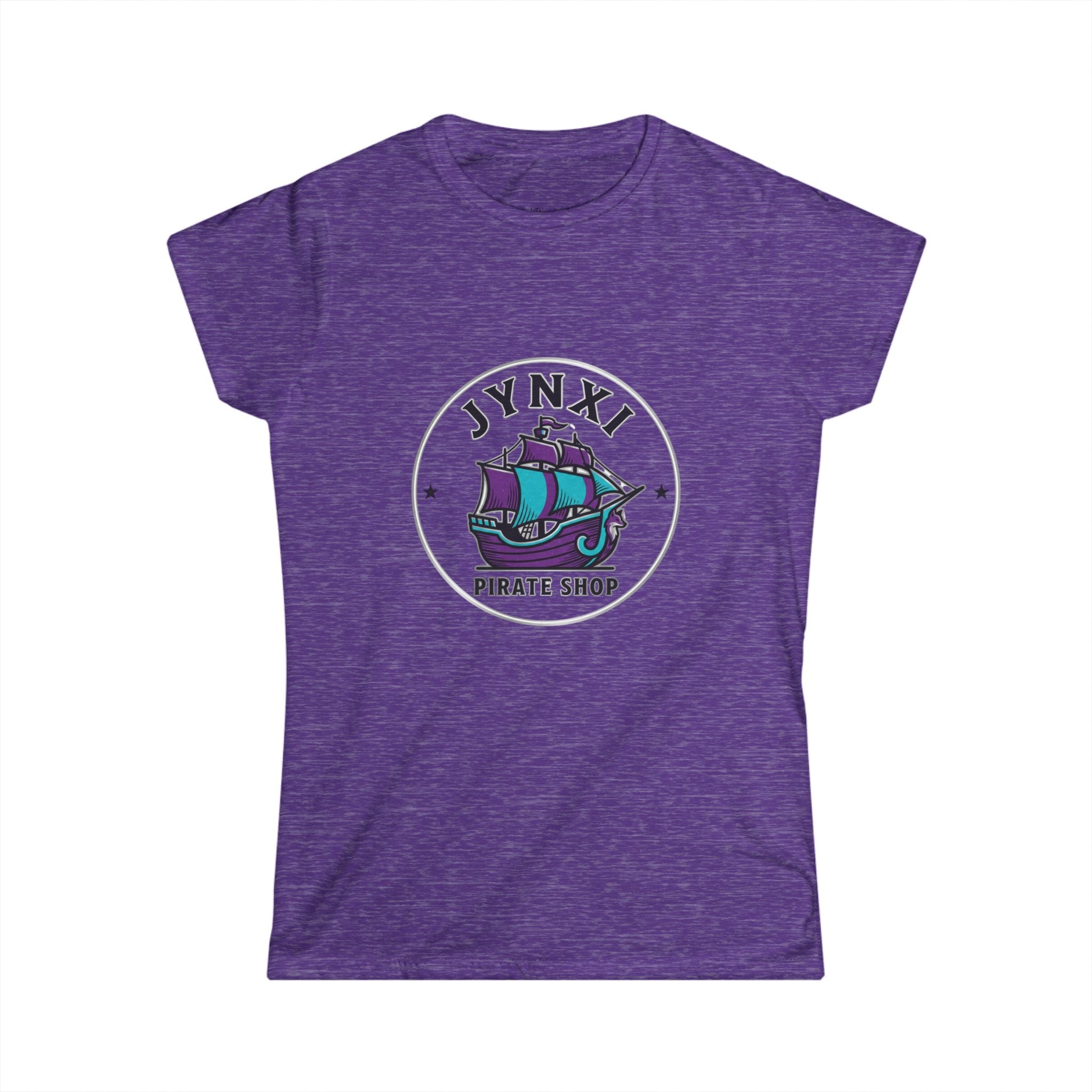 Pirate Ship Logo Women's Tee — “JYNXI Pirate Shop” Graphic T-Shirt