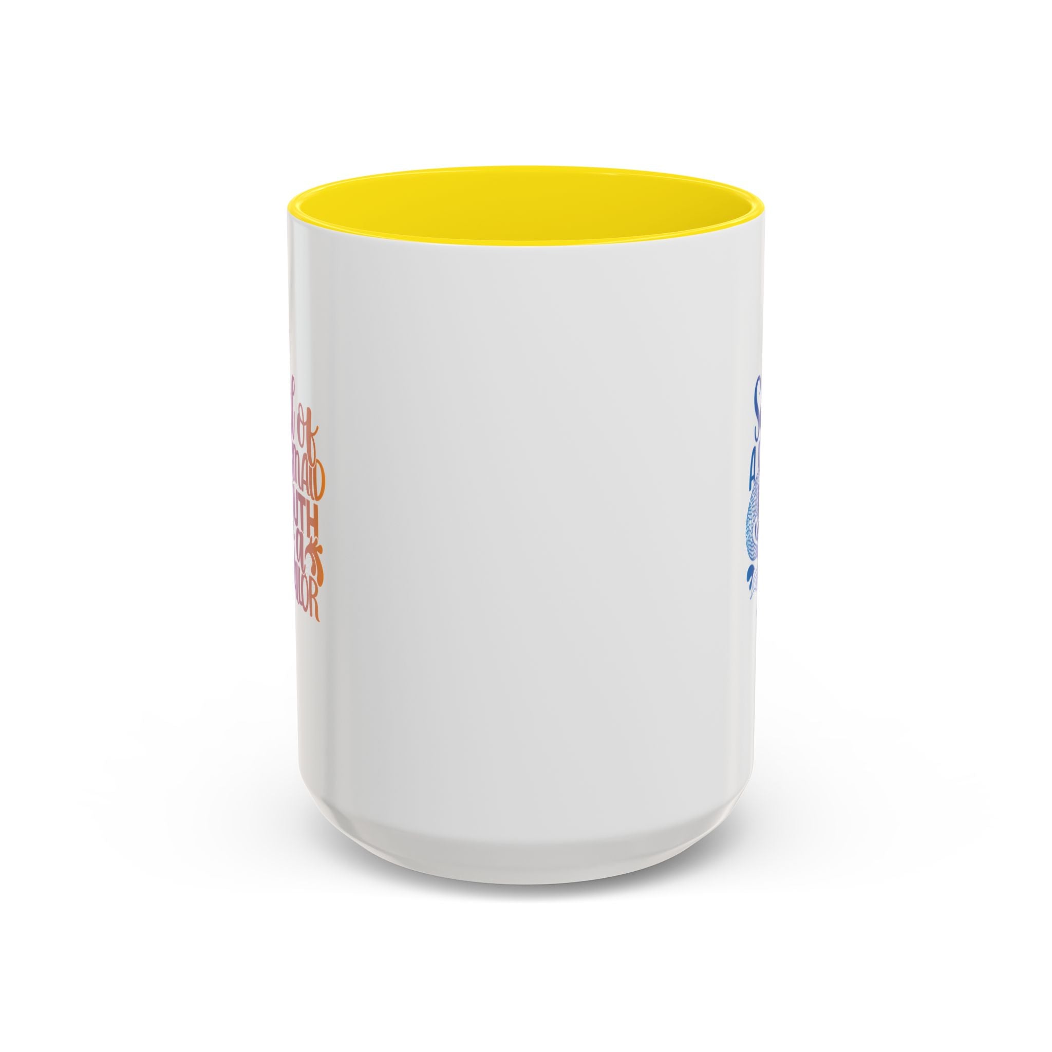 Mermaid Soul Coffee Mug — "Soul of a Mermaid, Mouth of a Sailor" Accent Ceramic Mug
