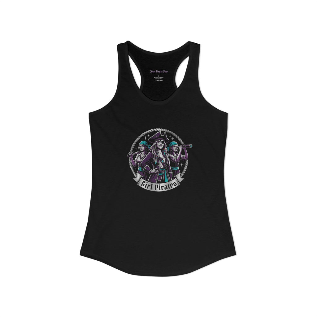 Girl Pirates Women's Ideal Racerback Tank