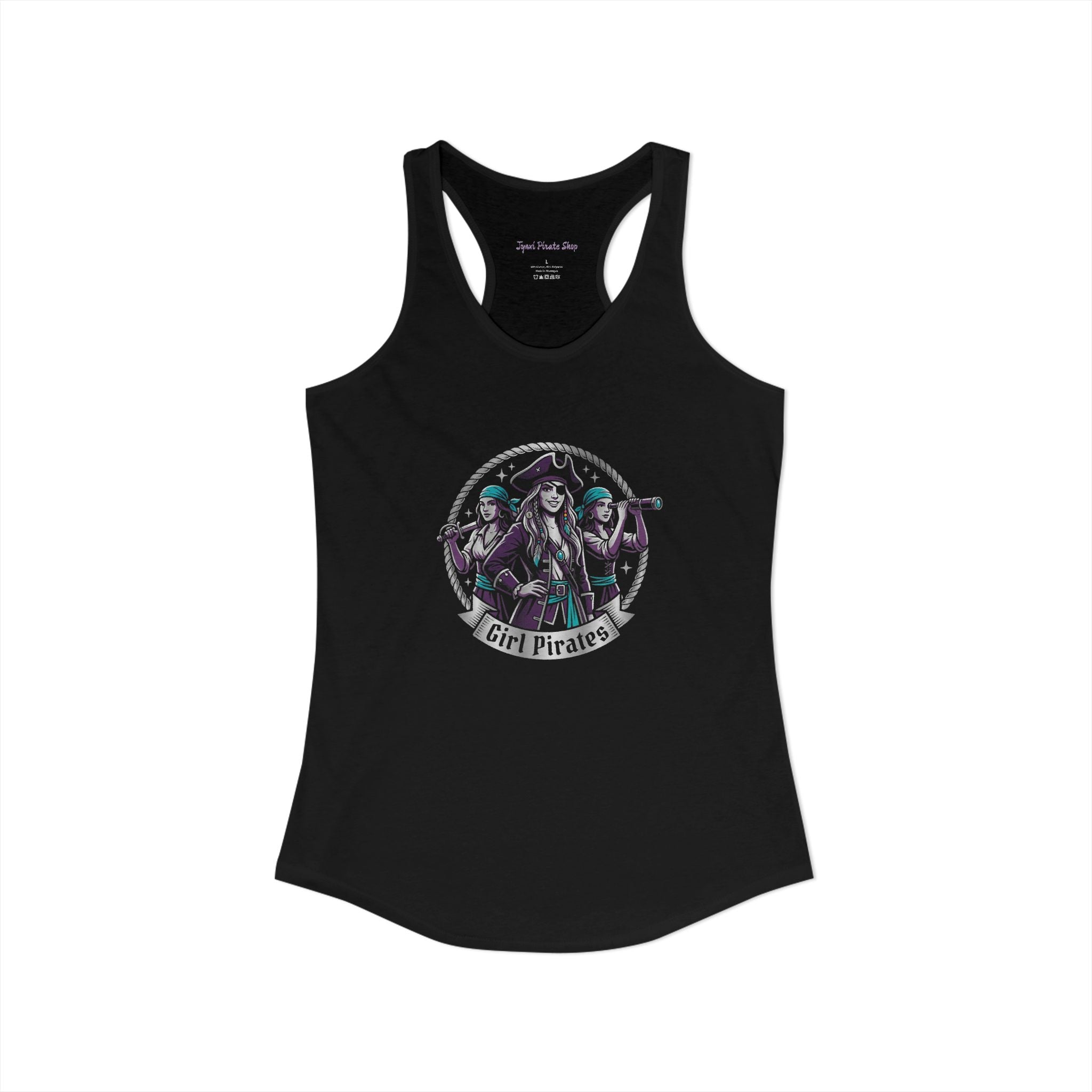 Girl Pirates Women's Ideal Racerback Tank