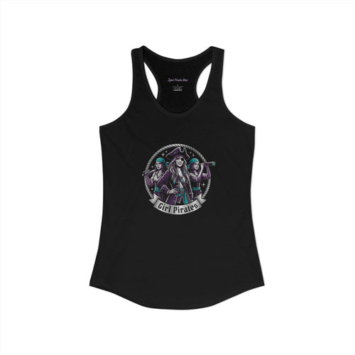 Girl Pirates Women's Ideal Racerback Tank