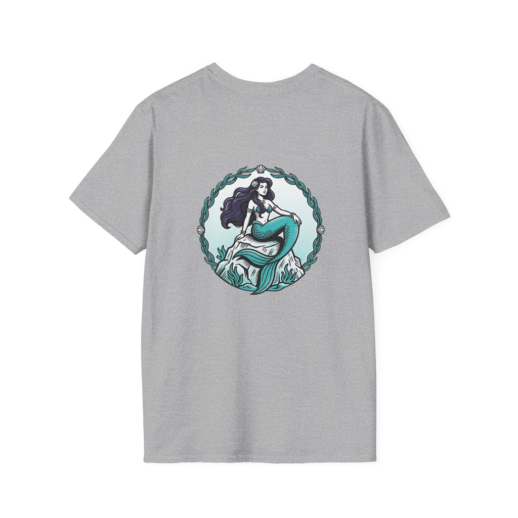 Mermaid Graphic T-Shirt — Vintage Sea Siren Illustration