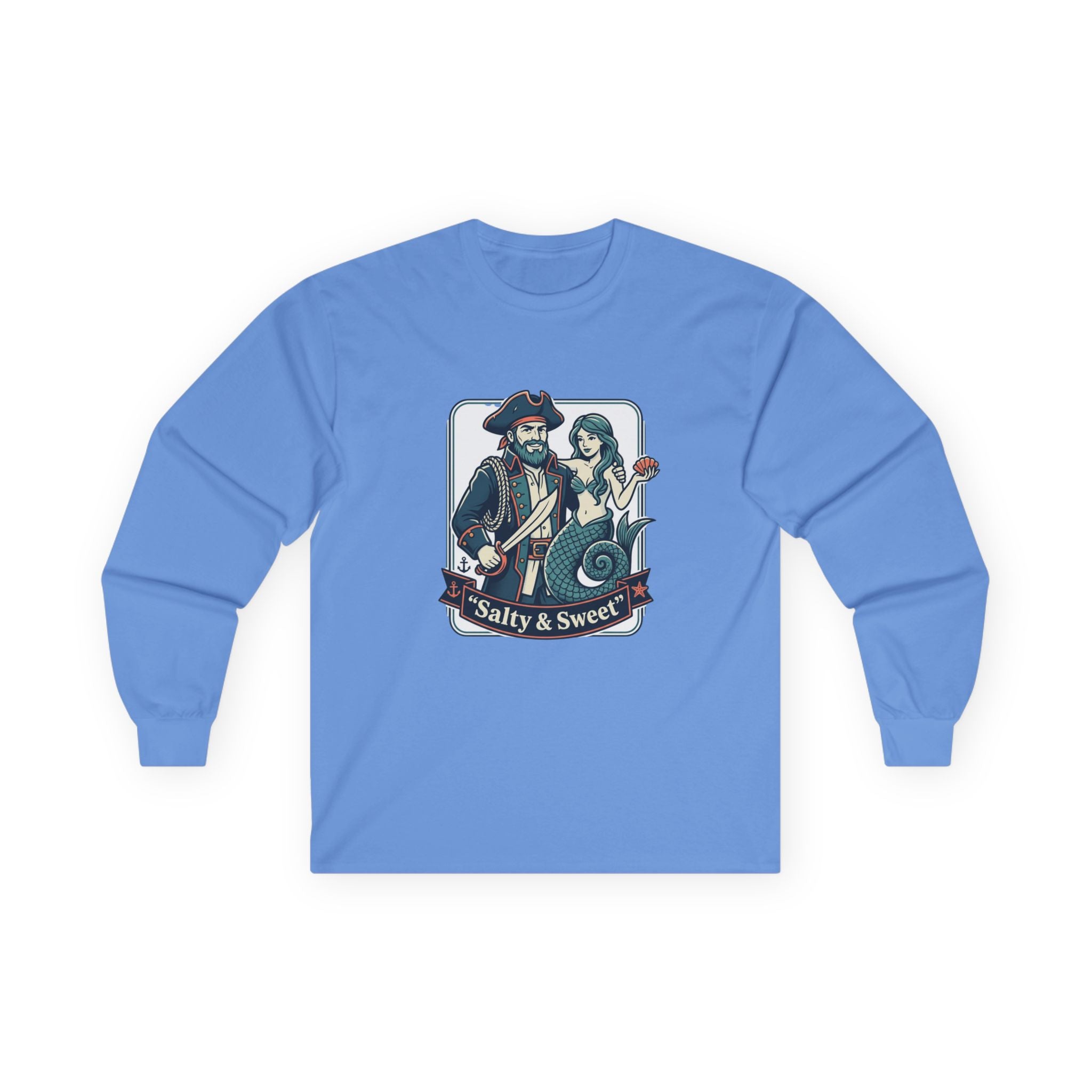 Pirate & Mermaid 'Salty & Sweet' Long Sleeve Tee